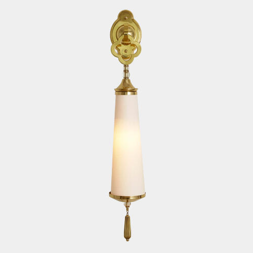 Quatrefoil Sconce-Brass