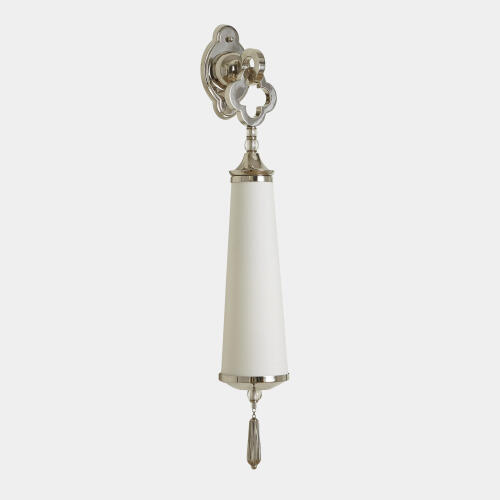Quatrefoil Sconce-Nickel
