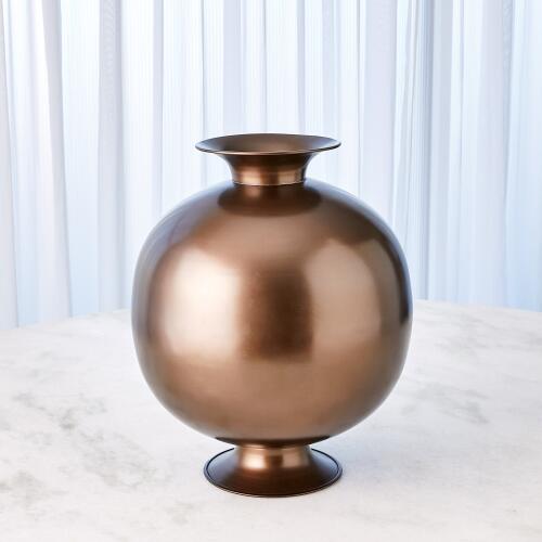 Bronzino Orb Vase-Bronze