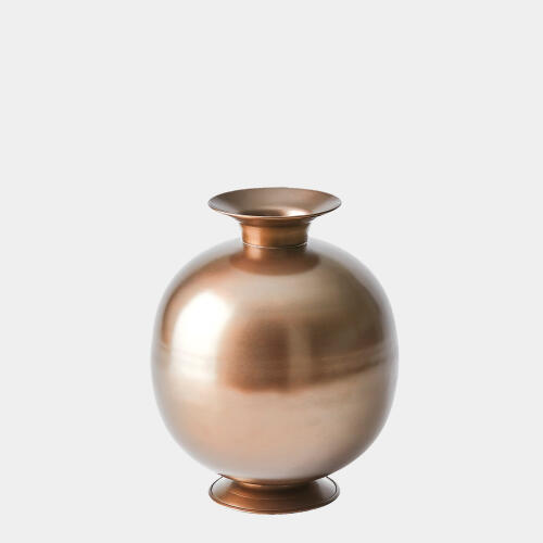 Bronzino Orb Vase-Bronze
