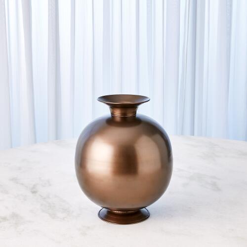 Bronzino Orb Vase-Bronze