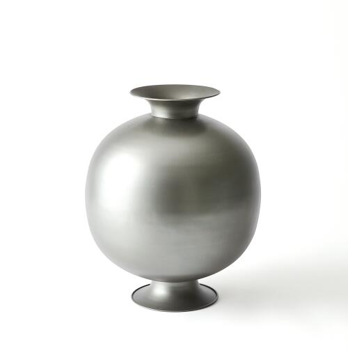Bronzino Orb Vase-Gunmetal