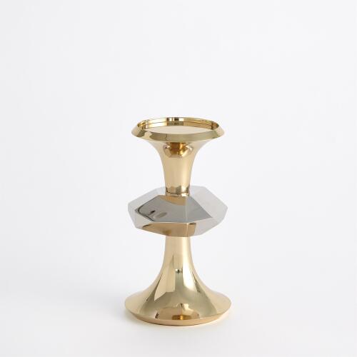 Gabriel Brass Candle Holder