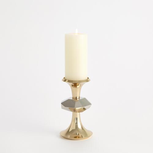 Gabriel Brass Candle Holder