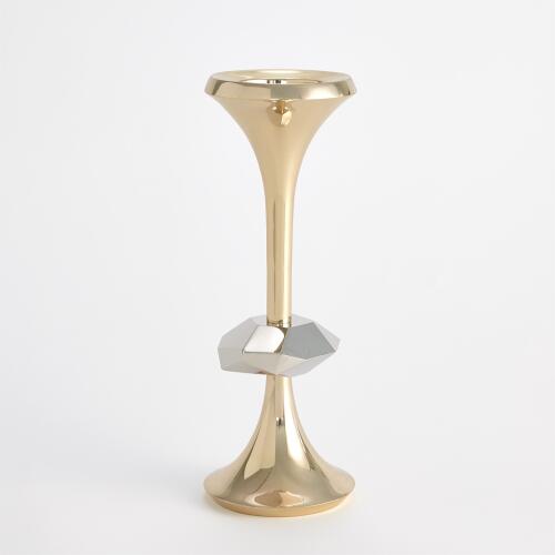 Gabriel Brass Candle Holder