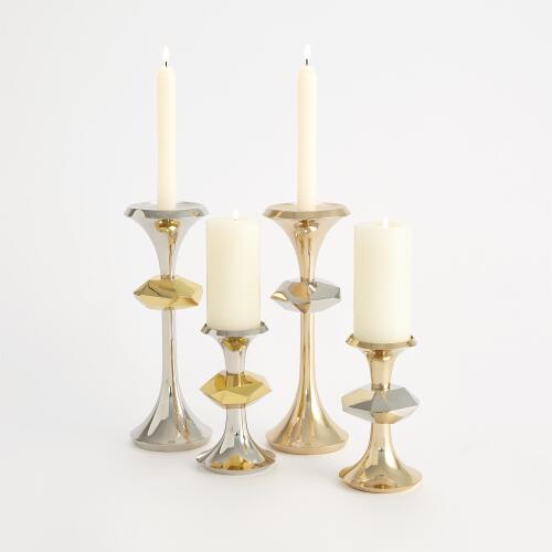 Gabriel Brass Candle Holder
