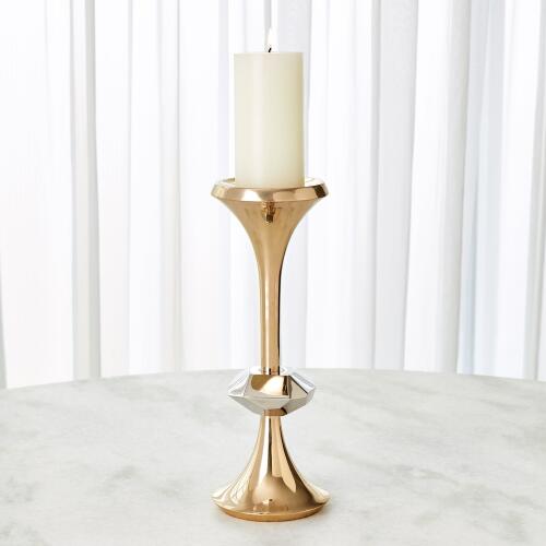 Gabriel Brass Candle Holder