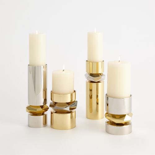 Romano Brass Candle Holder