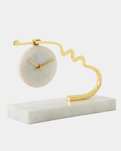 Profile Clock-Brass