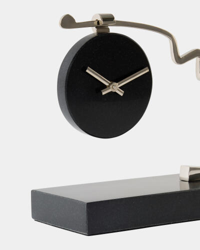 Profile Clock-Nickel