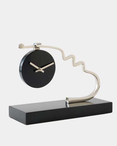 Profile Clock-Nickel