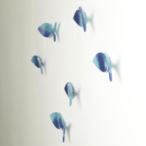 Wall Fish-Blue