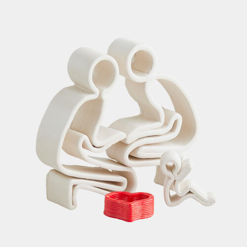 Loving Family-Couple, Baby, Heart