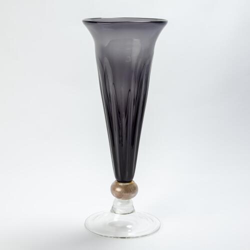 Trumpet Vase-Grey