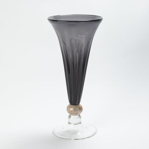 Trumpet Vase-Grey