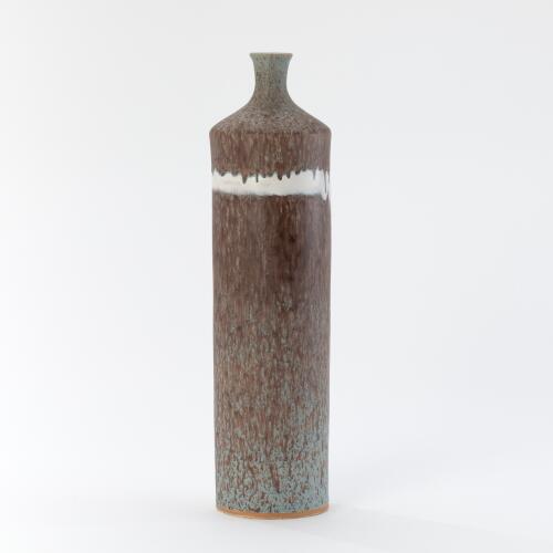 Tuscan Collection Soft Stripe Bottle Vase