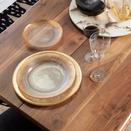 Asymmetrical Slant Wine Glass