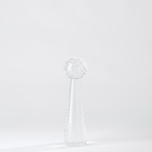 Tower Sphere Obelisk-Spiral Sphere w/Spiral Stem