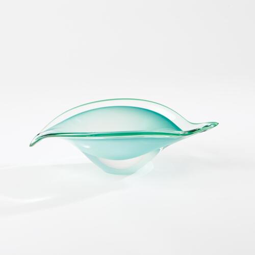 Bent Leaf Bowl-Celadon