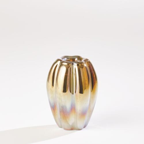 Ribbed Vase-Irys Gelp