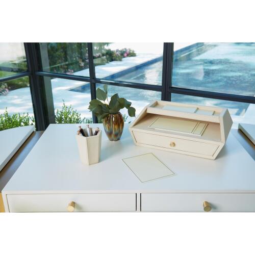 Ribbed Vase-Irys Gelp