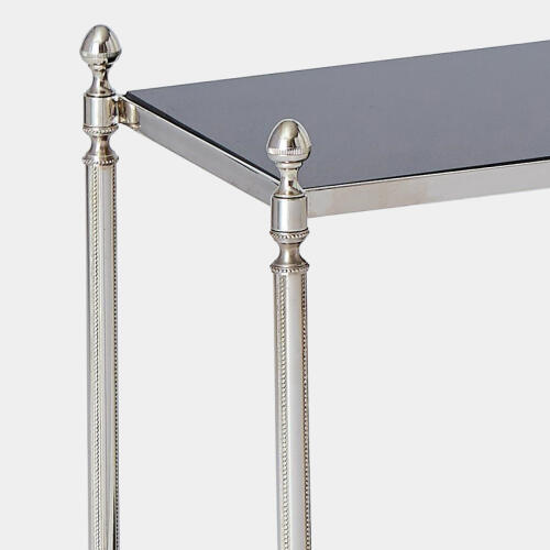 Acorn Side Table-Nickel