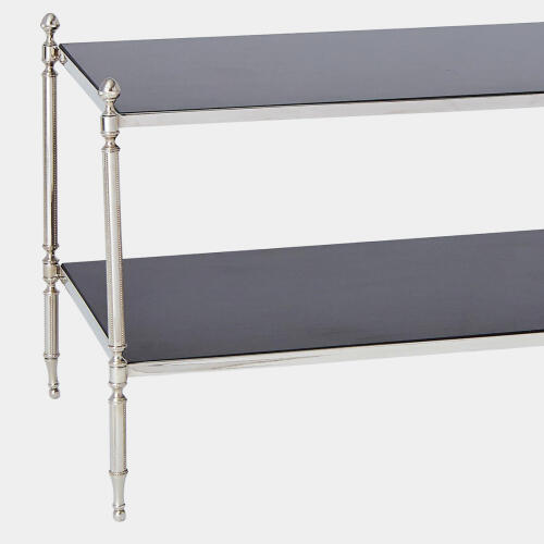 Acorn Cocktail Table-Nickel