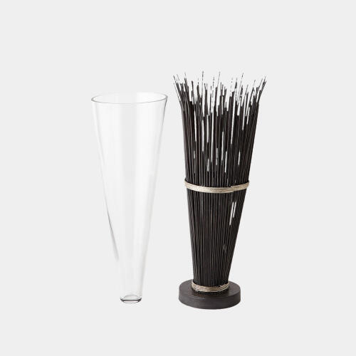 Spray Vase-Natural Iron