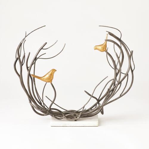 Bird Family in Thicket