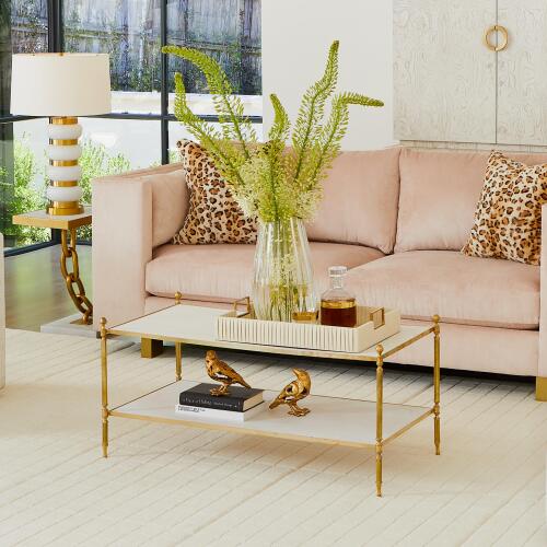 S/3 Deconstructed Birds-Gold Leaf