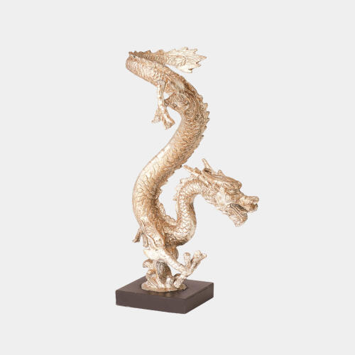Standing Dragon-Silver Leaf