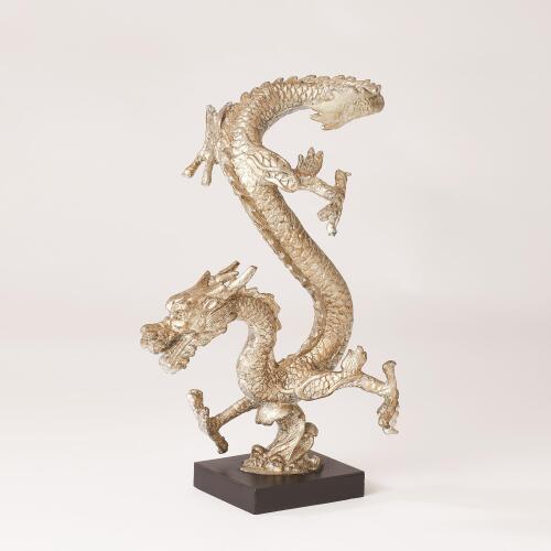 Standing Dragon-Silver Leaf