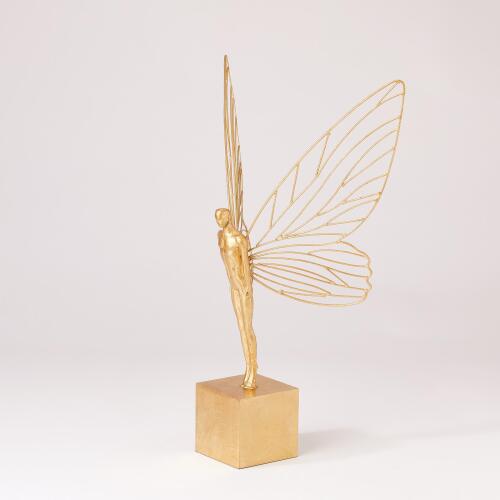 Winged Man-Gold
