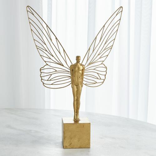 Winged Man-Gold