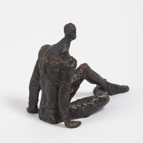 Sitting w/Legs Crossed-Bronze