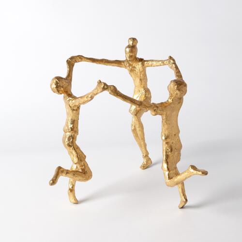 Children Sculpture-Gold Leaf