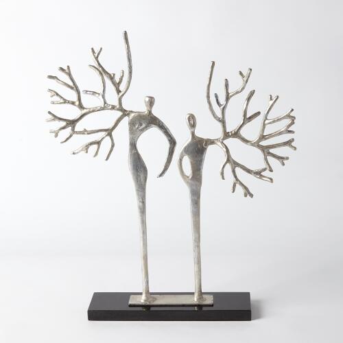 Branch Man and Woman-Silver Leaf