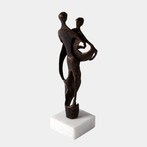 Husband and Wife Sculpture-Bronze