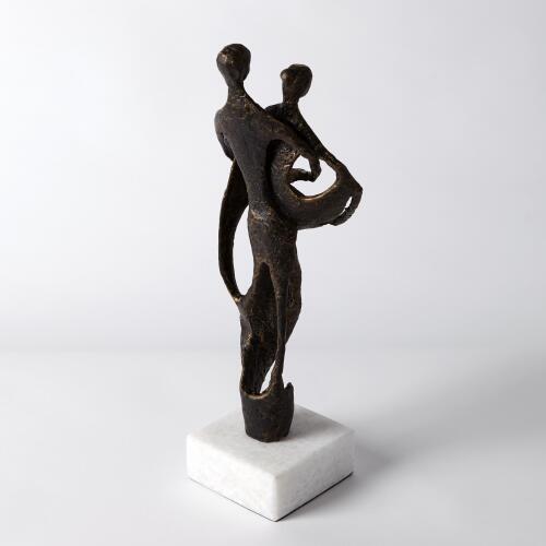 Husband and Wife Sculpture-Bronze