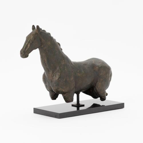 Horse Sculpture-Iron/Granite
