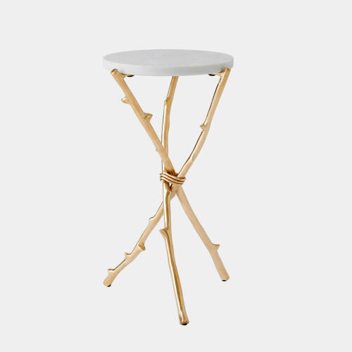 Thorn Table-Brass