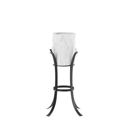 tree bark inspired planter