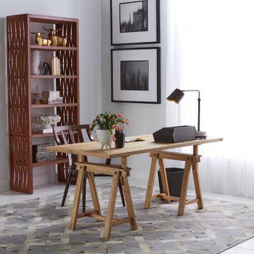 Primitive Porcelain 3 Leg Cache Pot-White