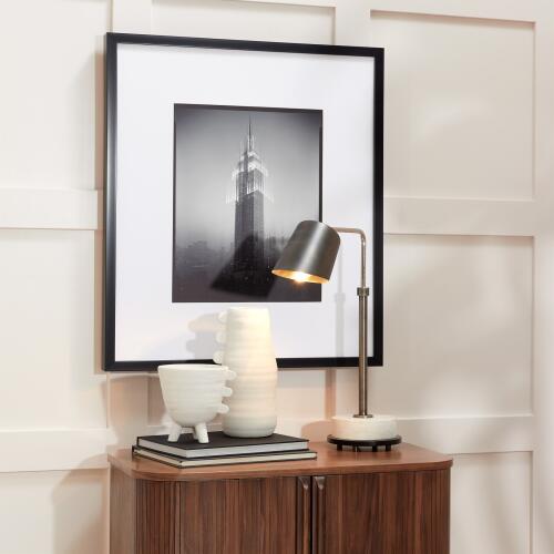 Primitive Porcelain Vase-White