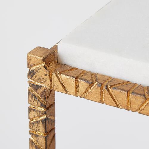 Cut Iron Cocktail Table-Gold Leaf