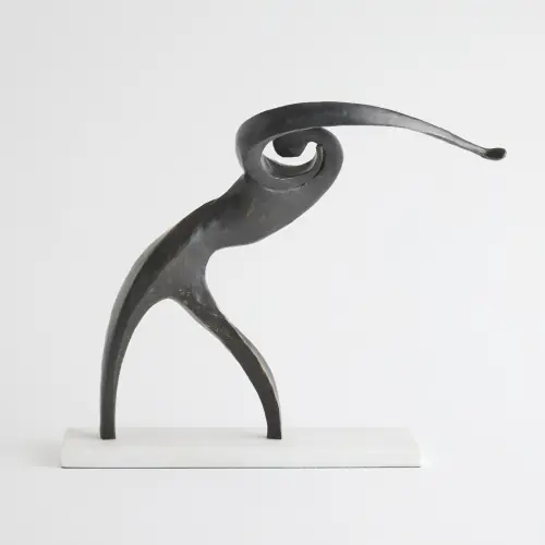 Backswing Abstract Sculpture-Bronze