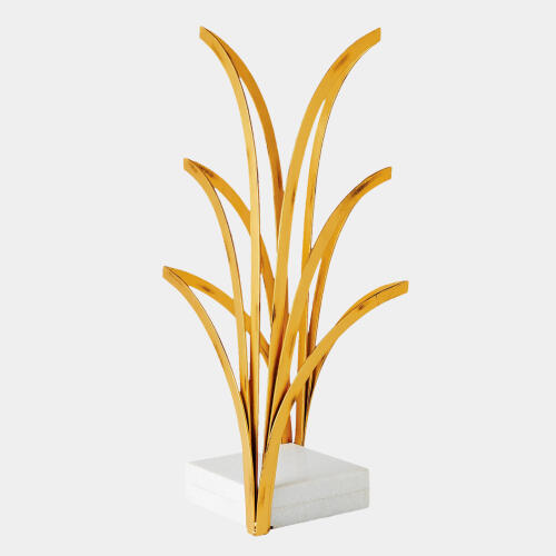 Arches Sculpture-Gold