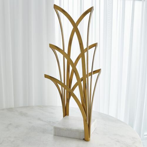 Arches Sculpture-Gold