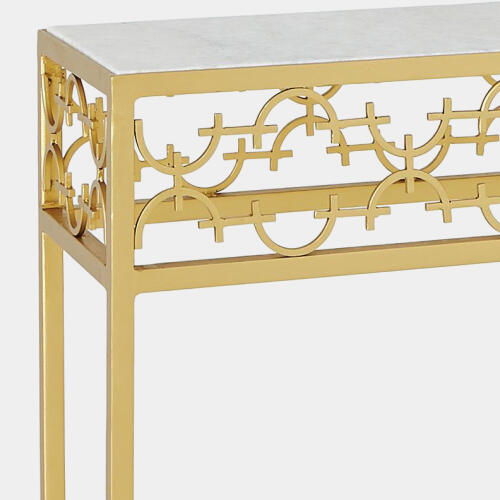 Nikos C-Fret Console-Gold