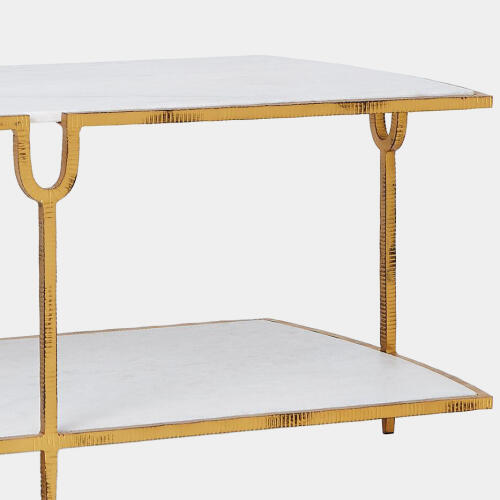 Usain Cocktail Table-Gold